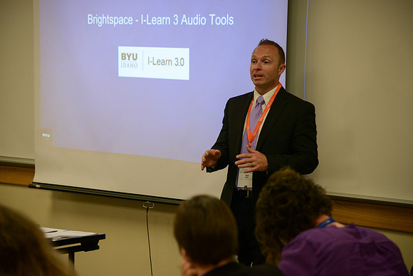 Online Instructors gather for a conference at BYU-Idaho. Photos by Photo Services