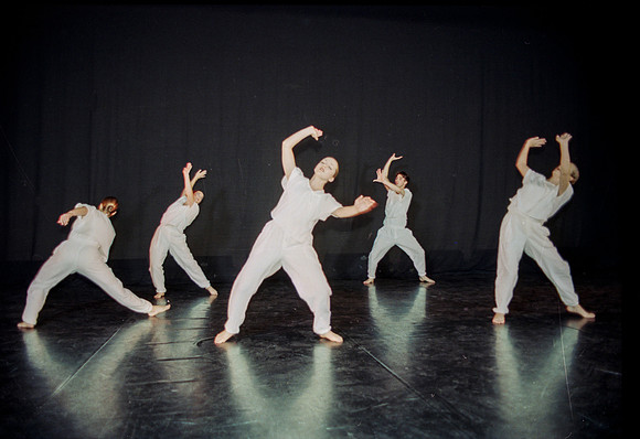 Members of the dance team.