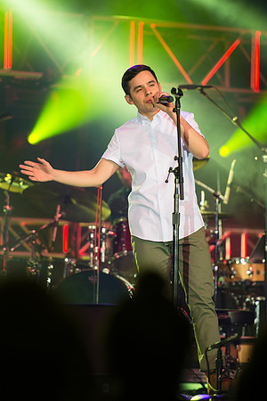 David Archuleta performed two concerts during Spring Semester in the Hart Auditorium.