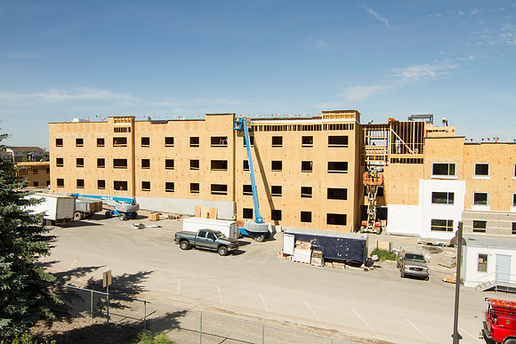 The new on-campus apartments will be available in 2 bedroom, 3 bedroom and 4 bedroom styles, and each bedroom will be double occupancy. Each unit features a washer and dryer.
