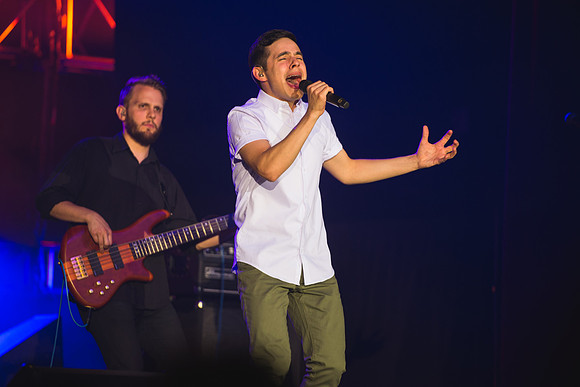 David Archuleta performed two concerts during Spring Semester in the Hart Auditorium.