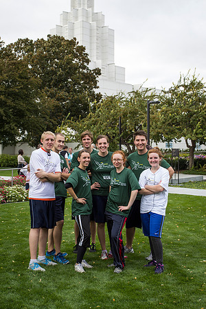 More than 600 participants ran in a 37 mile relay race, beginning at the Rexburg Temple and ending in Idaho Falls.
