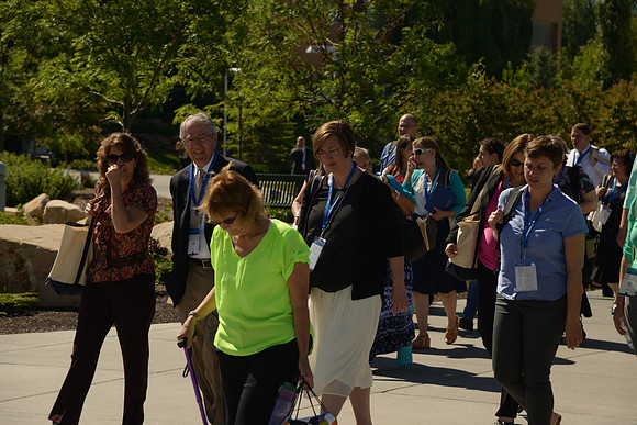 Online Instructors gather for a conference at BYU-Idaho. Photos by Photo Services