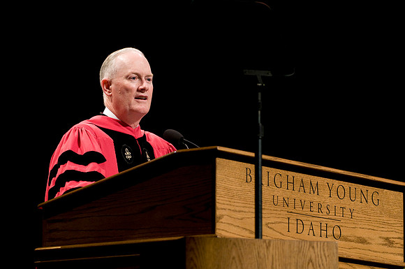 BYU-Idaho Spring 2009 graduation.