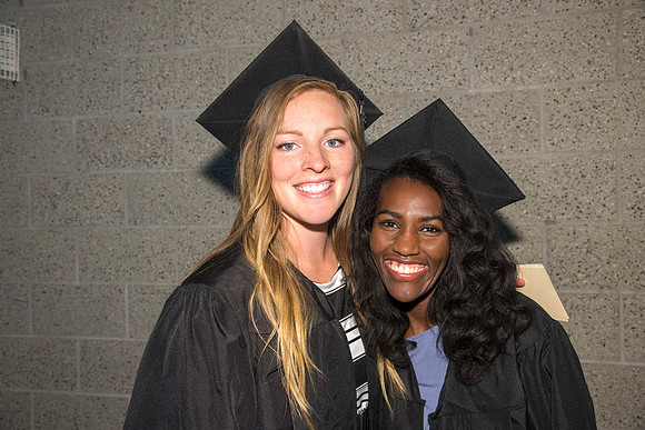 Students of Brigham Young University-Idaho prior to convocation of the Spring 2016 semester. Photo by Ryan Chase.