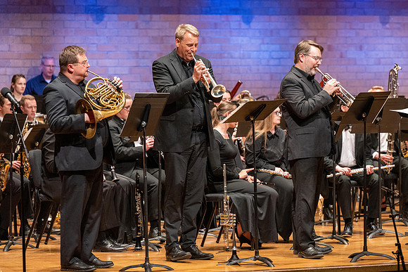 A retirement concert and reception for Diane Soelberg the director of the Symphony Band.