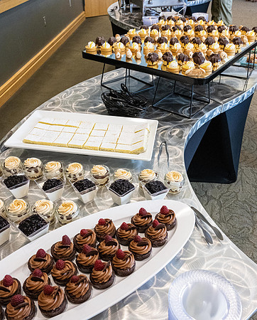 A reception for President Henry J Eyring and his wife Kelly to express their gratitude to employees of BYU-Idaho.