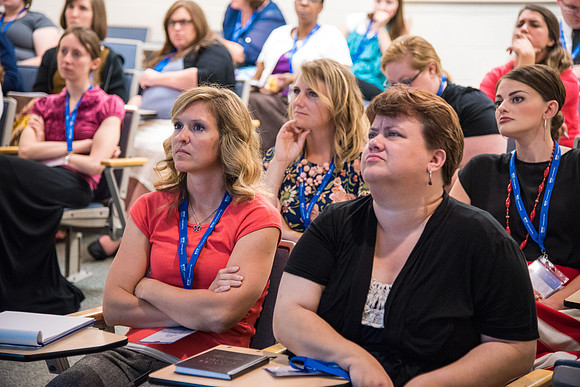 Online Instructors come to BYU-Idaho campus for further learning to enhance teaching skills.