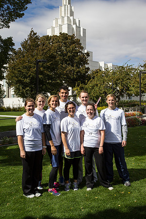 More than 600 participants ran in a 37 mile relay race, beginning at the Rexburg Temple and ending in Idaho Falls.