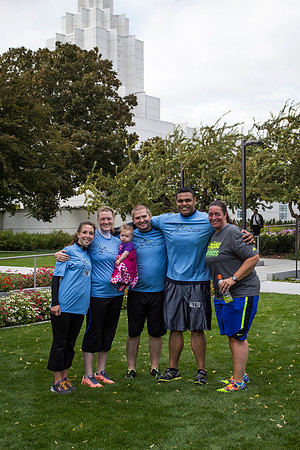 More than 600 participants ran in a 37 mile relay race, beginning at the Rexburg Temple and ending in Idaho Falls.