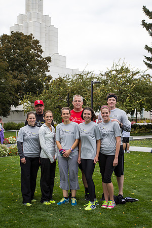 More than 600 participants ran in a 37 mile relay race, beginning at the Rexburg Temple and ending in Idaho Falls.