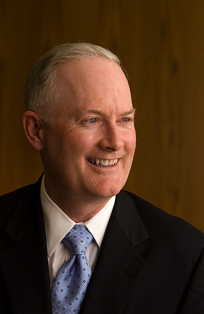 President Clark in his office