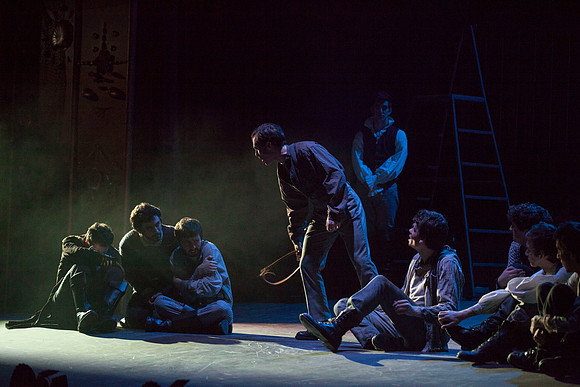 Peter and the Starcatcher is a wildly theatrical, hilarious and innovative retelling of how a miserable orphan came to be "The Boy Who Never Grew Up." Thirteen-year-old Molly Aster, a Starcatcher appr