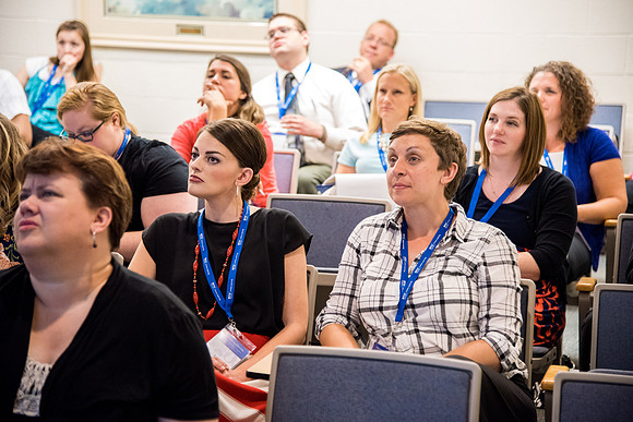 Online Instructors come to BYU-Idaho campus for further learning to enhance teaching skills.