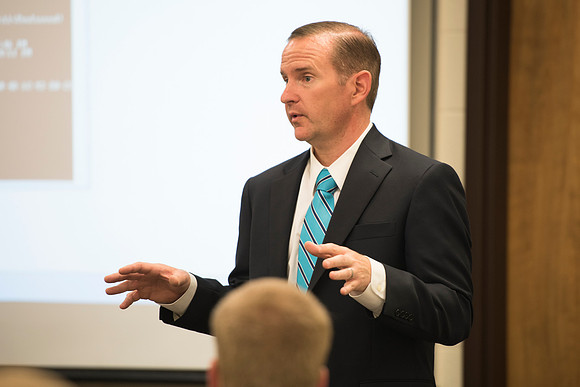 College of Business and Communications faculty, Steven Rigby.