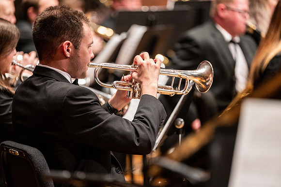 A retirement concert and reception for Diane Soelberg the director of the Symphony Band.