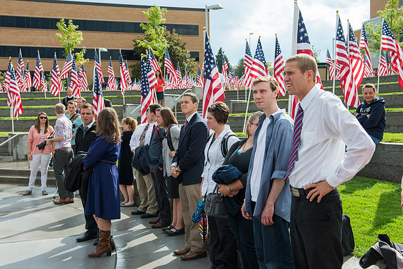 BYU-Idaho students and faculty come together to honor our Constitution and those who contributed to it.