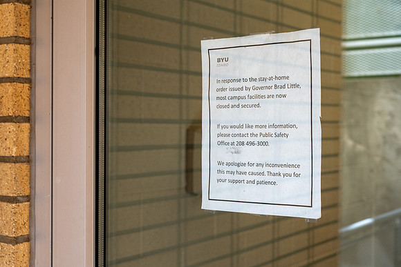 Sanitizing Campus - Sept 2020
