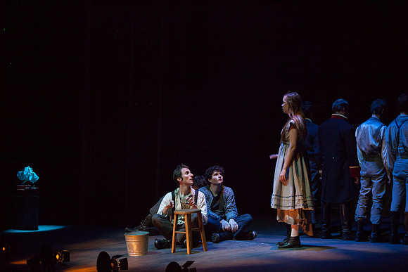 Peter and the Starcatcher is a wildly theatrical, hilarious and innovative retelling of how a miserable orphan came to be "The Boy Who Never Grew Up." Thirteen-year-old Molly Aster, a Starcatcher appr