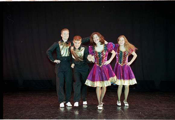 Extravadance perform folk dances.
