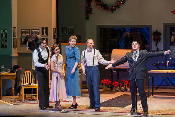 It's a Wonderful Life: A Live Radio Play, comes to life on stage at the Snow Drama Theater at BYU-Idaho.  It was written by Joe Landry and directed by Roger Merrill.