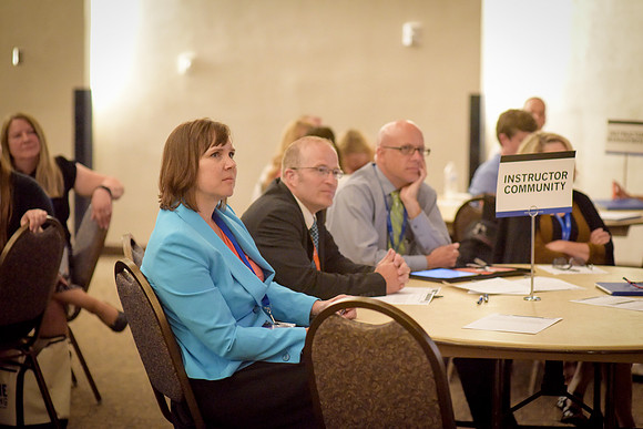 Online Instructors gather for a conference at BYU-Idaho. Photos by Photo Services