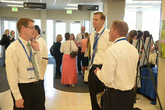 Online Instructors gather for a conference at BYU-Idaho. Photos by Photo Services