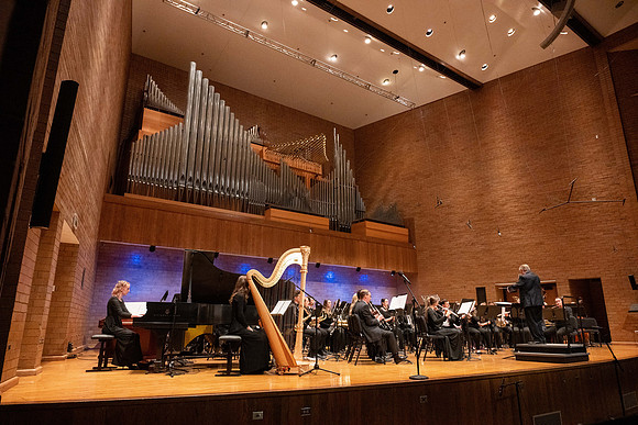 A retirement concert and reception for Diane Soelberg the director of the Symphony Band.