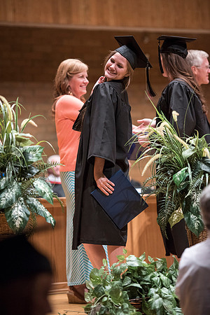 Students of Brigham Young University-Idaho at graduation of the Spring 2016 semester. Photo by Ryan Chase.