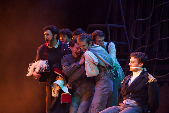 Peter and the Starcatcher is a wildly theatrical, hilarious and innovative retelling of how a miserable orphan came to be "The Boy Who Never Grew Up." Thirteen-year-old Molly Aster, a Starcatcher appr