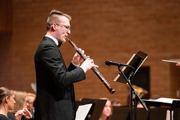 A retirement concert and reception for Diane Soelberg the director of the Symphony Band.