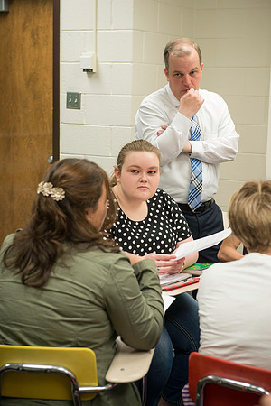 English instructor Eric d'Evegnee teaches Fundamentals of Literary Interpretation.