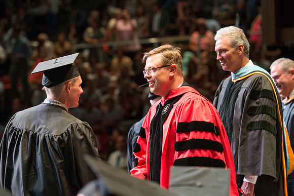 BYU-Idaho graduation. Convocation for the College of Business and Communication.