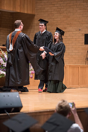 Students of Brigham Young University-Idaho at graduation of the Spring 2016 semester. Photo by Ryan Chase.