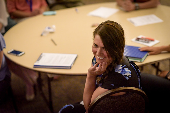Online Instructors gather for a conference at BYU-Idaho. Photos by Photo Services