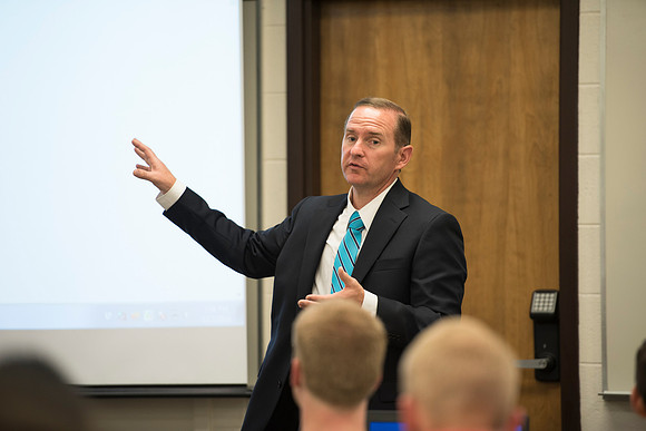 College of Business and Communications faculty, Steven Rigby.