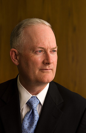 President Clark in his office