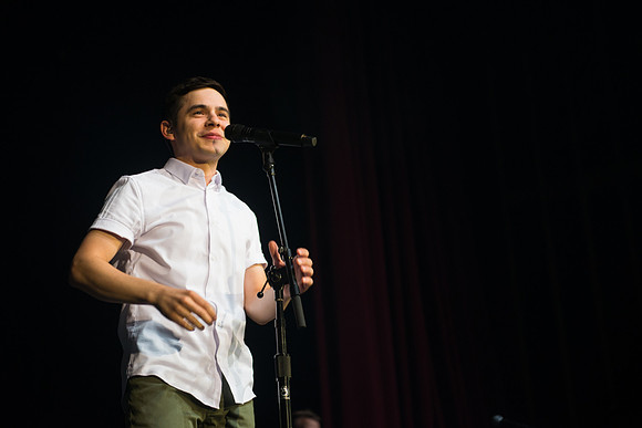 David Archuleta performed two concerts during Spring Semester in the Hart Auditorium.