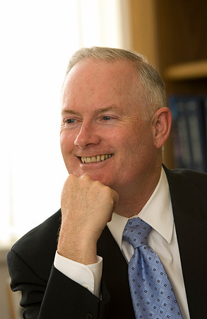 President Clark in his office