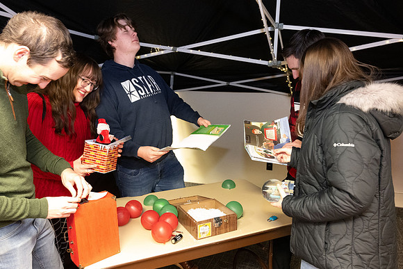 Christmas Tree lighting and festivities at BYU-Idaho.