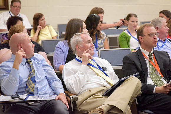 Online Instructors gather for a conference at BYU-Idaho. Photos by Photo Services