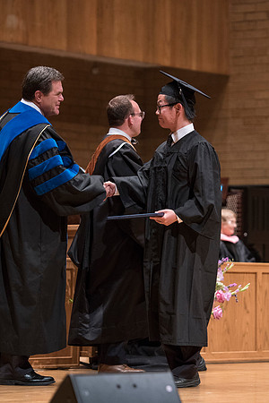 Students of Brigham Young University-Idaho at graduation of the Spring 2016 semester. Photo by Ryan Chase.