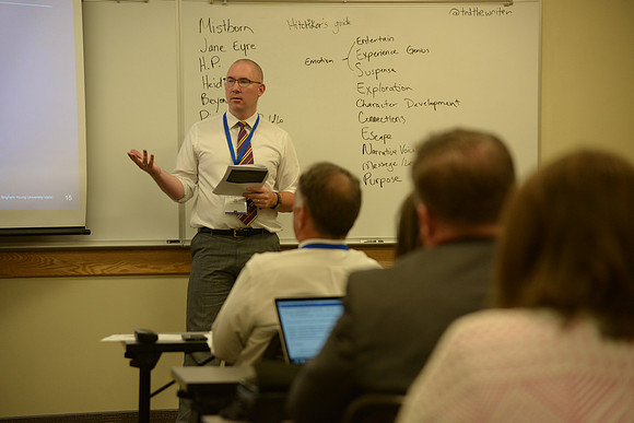 Online Instructors gather for a conference at BYU-Idaho. Photos by Photo Services
