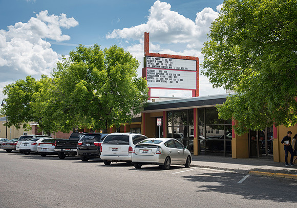 Formerly the Holiday Theater.