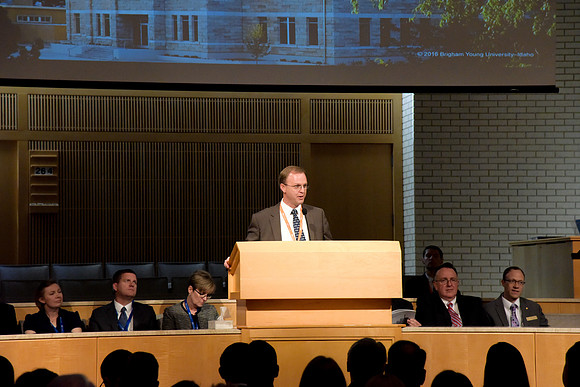 Online Instructors gather for a conference at BYU-Idaho. Photos by Photo Services