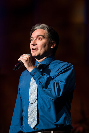 BYU-Idaho Center Stage had their annual Patriots and Pioneers concert July 9 with George Dyer as their soloist.