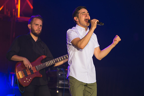 David Archuleta performed two concerts during Spring Semester in the Hart Auditorium.