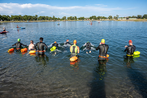 Strength & Conditioning Academy Triathlon Camp at Rigby's, Jefferson Lake.