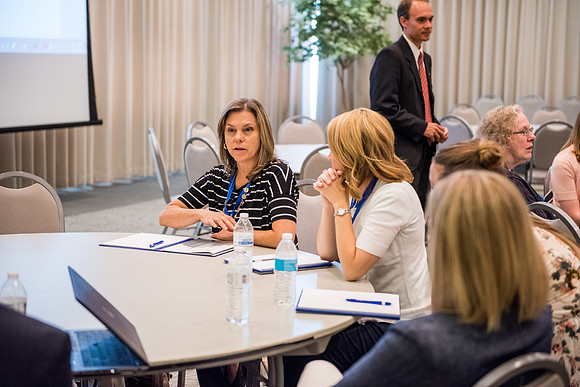 Online Instructors come to BYU-Idaho campus for further learning to enhance teaching skills.