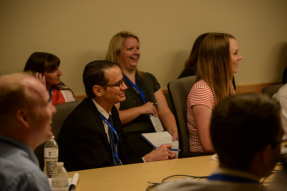 Online Instructors gather for a conference at BYU-Idaho. Photos by Photo Services